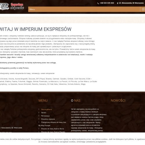 Ekspresy la marzocco - Warszawa