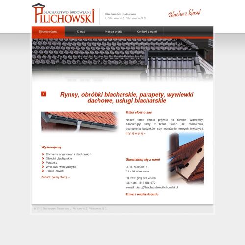 Rynny ocynkowane - Warszawa