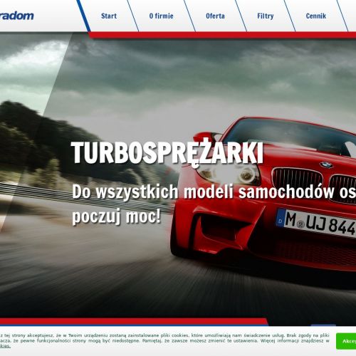 Nastawniki turbosprężarek Radom