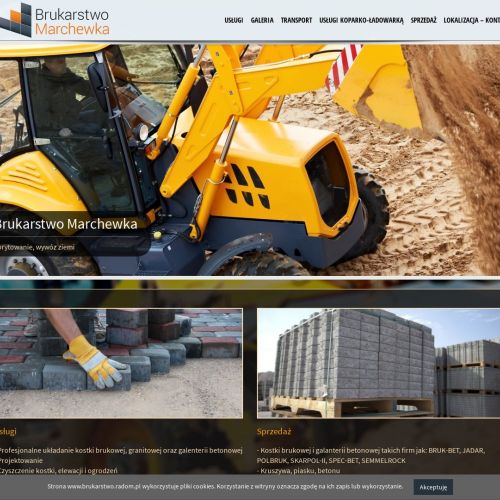 Wywóz ziemi w Tomaszowie Mazowieckim