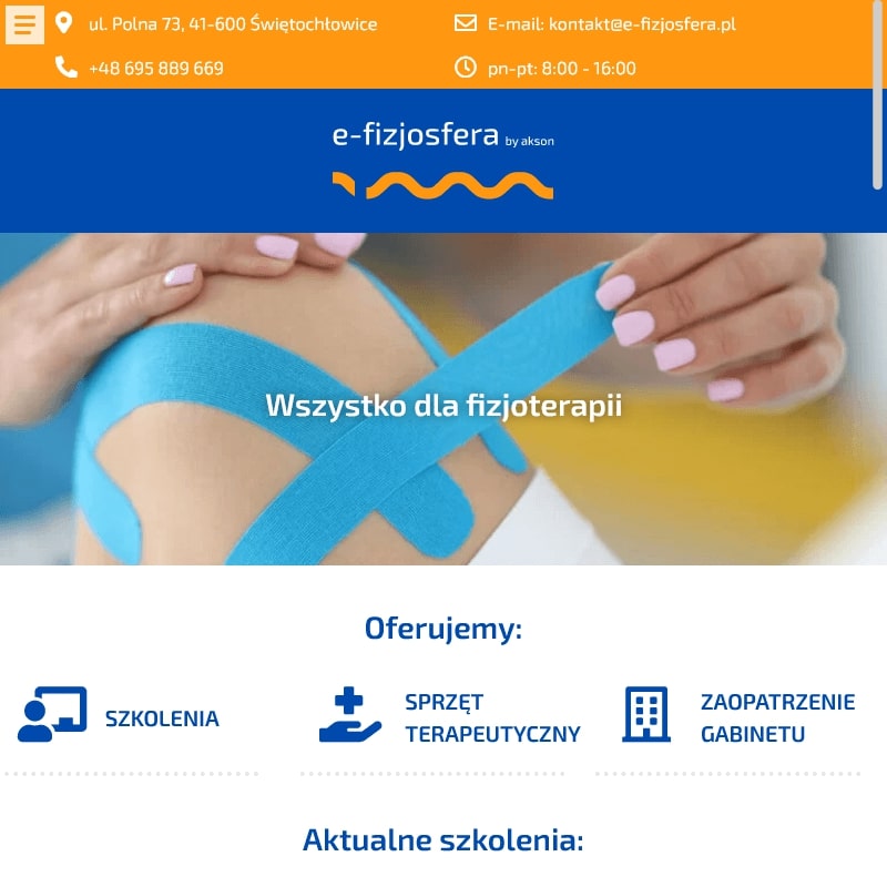 Kursy dla fizjoterapeutów online