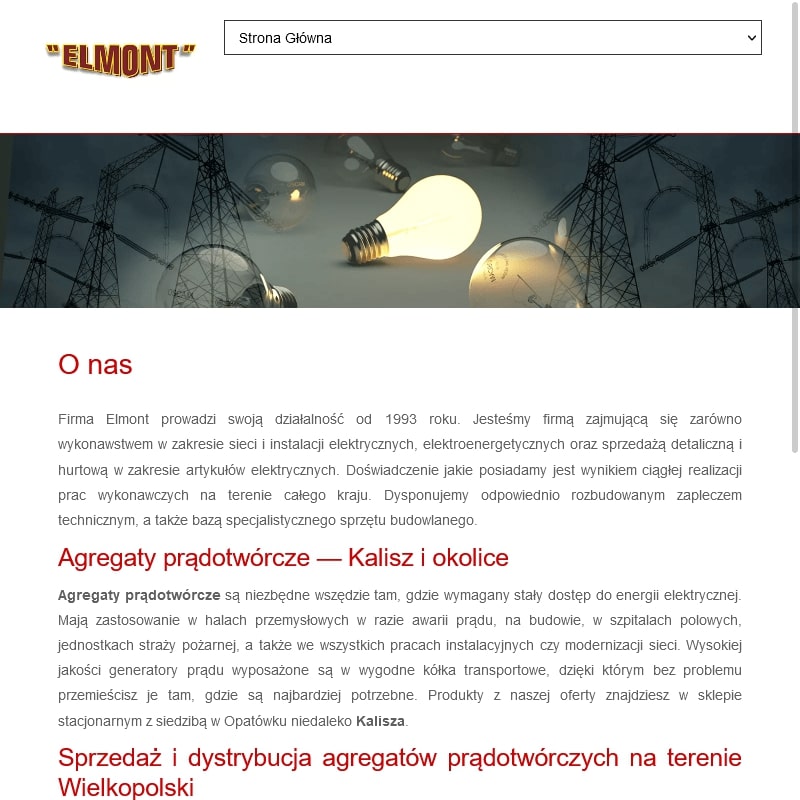 Agregaty prądotwórcze na działkę - Opatówek