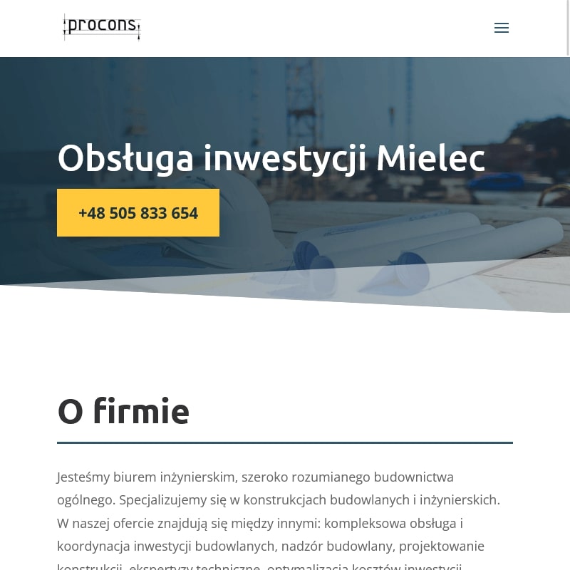 Mielec - projekt płyty fundamentowej