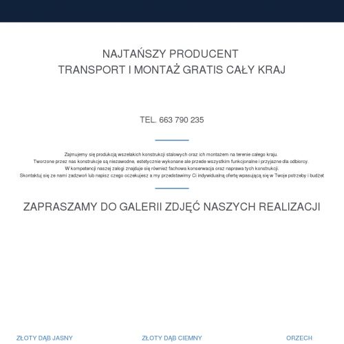 Lublin - garaże drewnopodobne