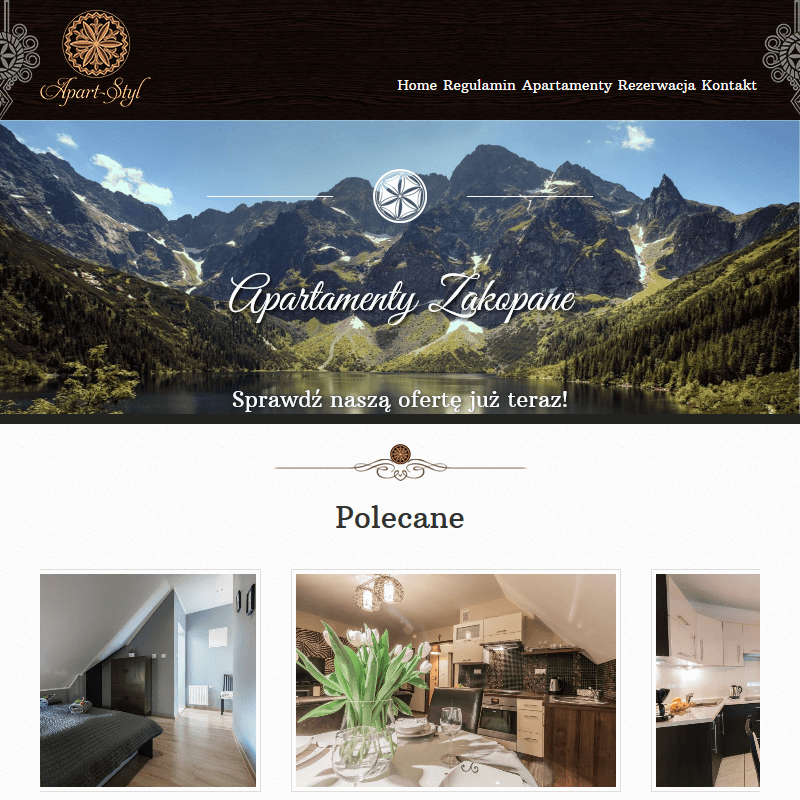 Zakopane - wynajem apartamentów