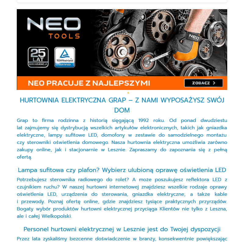 Kabel ydyp w lesznie