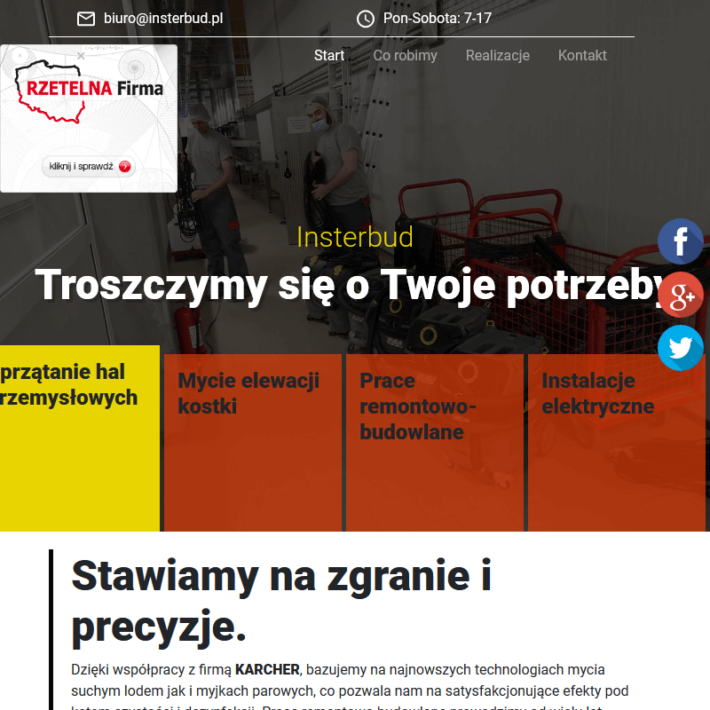 Mycie hal przemysłowych suchym lodem