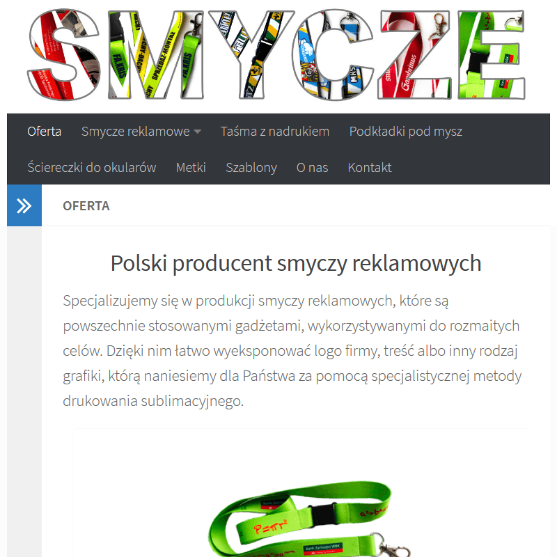 Producent smyczy reklamowych